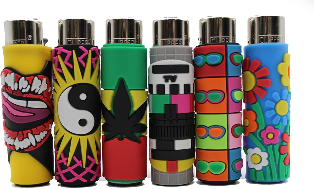 Clipper lighters (silicone covered)