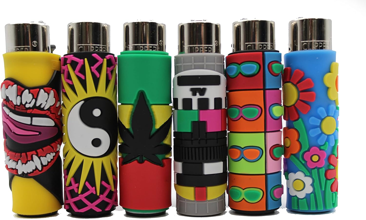 Clipper lighters (silicone covered)